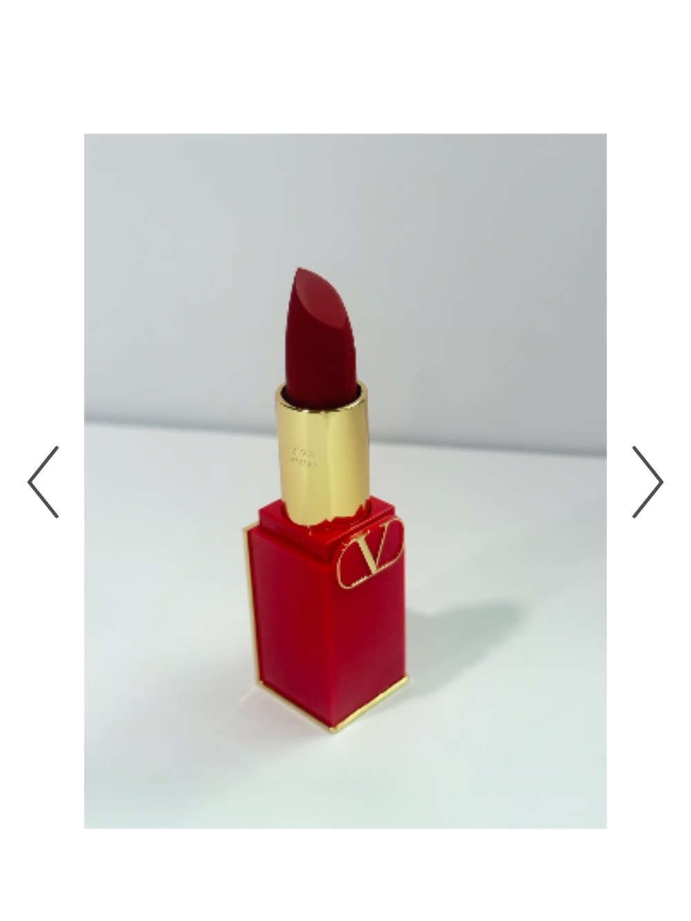 Valentino Red Matte Lipstick - 219A Star Studded.